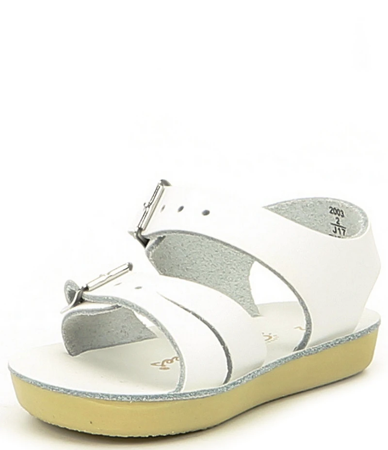 Saltwater Sandals by Hoy Girls' Sea Wee Water Friendly Sandal Crib Shoes (Infant)