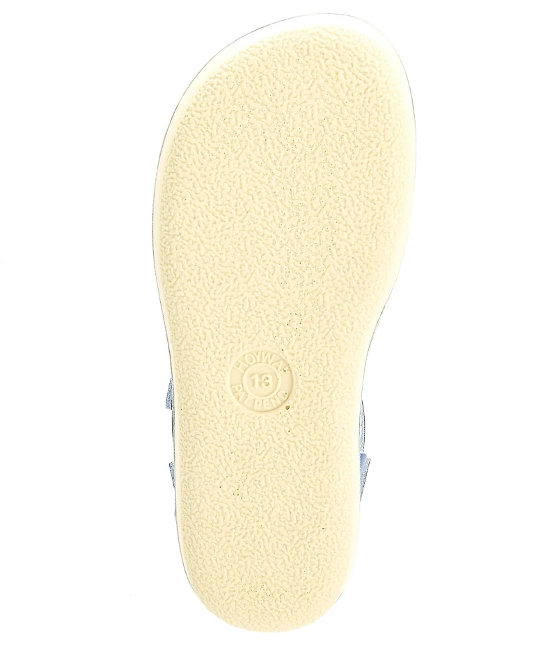 Saltwater Sandals by Hoy Girls' Sun-San Surfer Water Friendly Leather Sandals (Toddler)