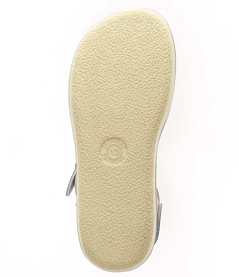 Saltwater Sandals by Hoy Girls' Sun-San Surfer Water Friendly Leather Sandals (Toddler)