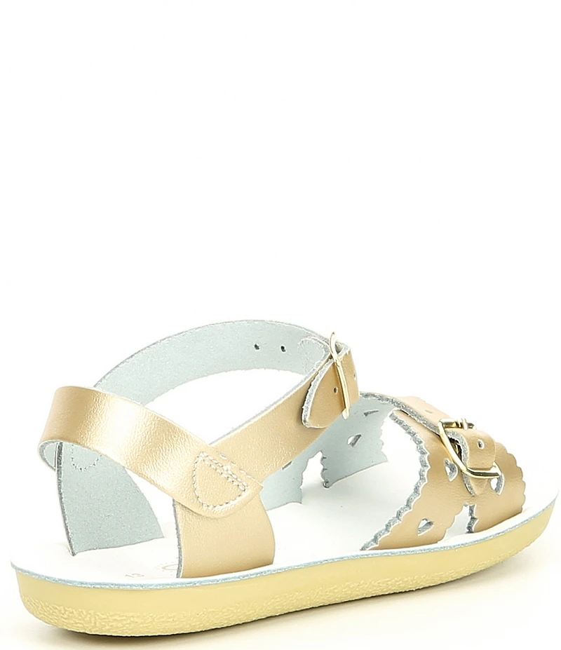 Saltwater Sandals by Hoy Girls' Sun-San Sweetheart Water Friendly Sandals (Infant)