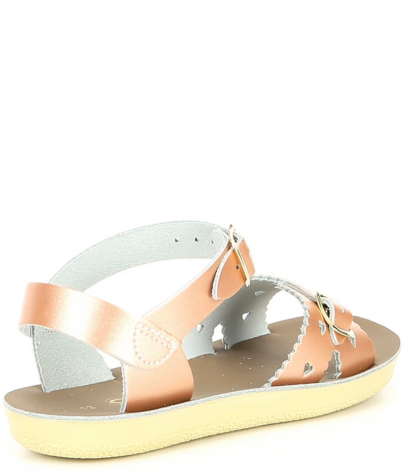 Saltwater Sandals by Hoy Girls' Sun-San Sweetheart Water Friendly Sandals (Infant)