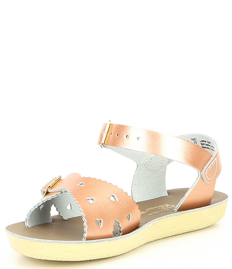 Saltwater Sandals by Hoy Girls' Sun-San Sweetheart Water Friendly Sandals (Infant)
