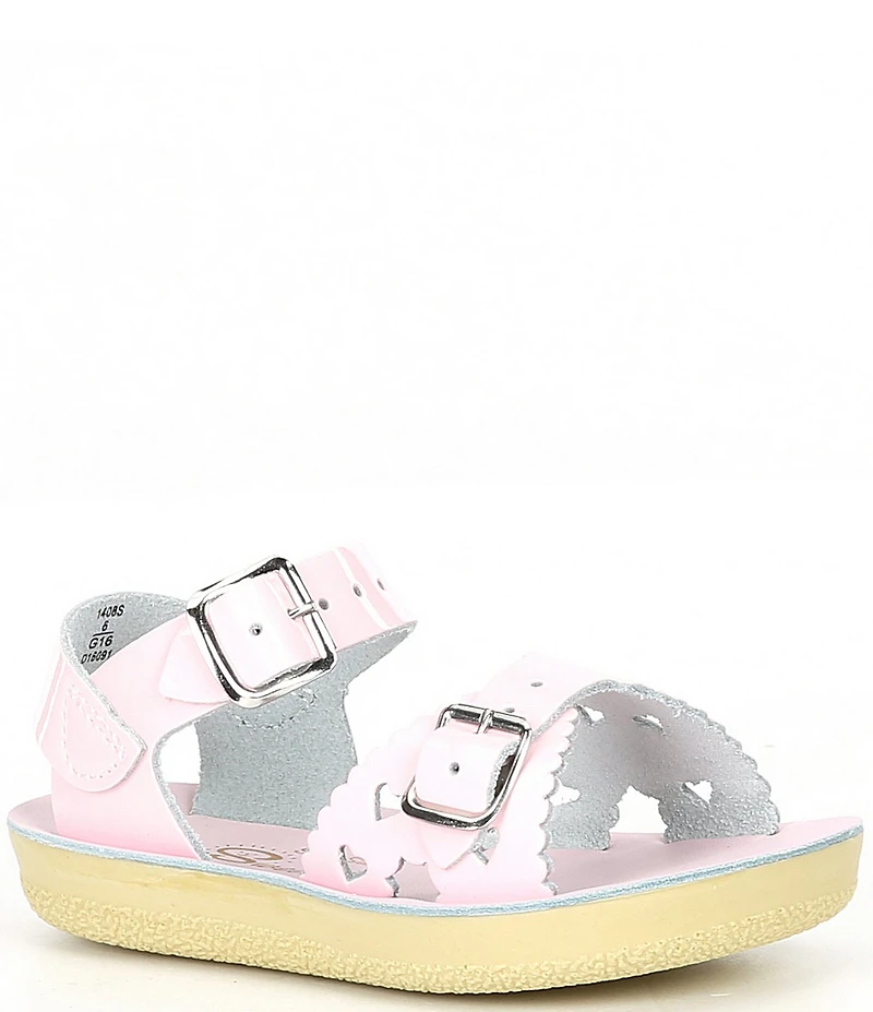 Saltwater Sandals by Hoy Girls' Sun-San Sweetheart Water Friendly Sandals (Infant)