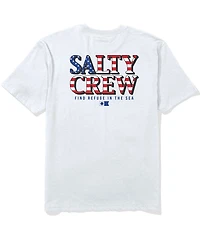 Salty Crew America Optic Logo Short Sleeve T-Shirt