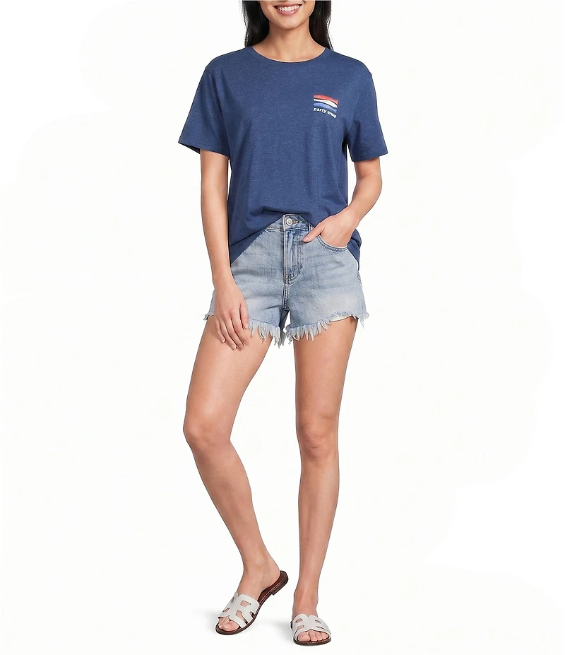 Salty Crew American Catch Short Sleeve Boyfriend T-Shirt