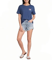 Salty Crew American Catch Short Sleeve Boyfriend T-Shirt