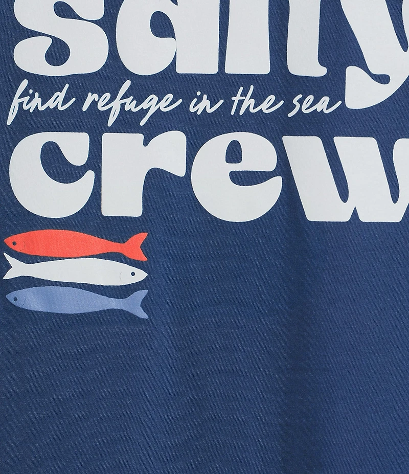 Salty Crew American Catch Short Sleeve Boyfriend T-Shirt