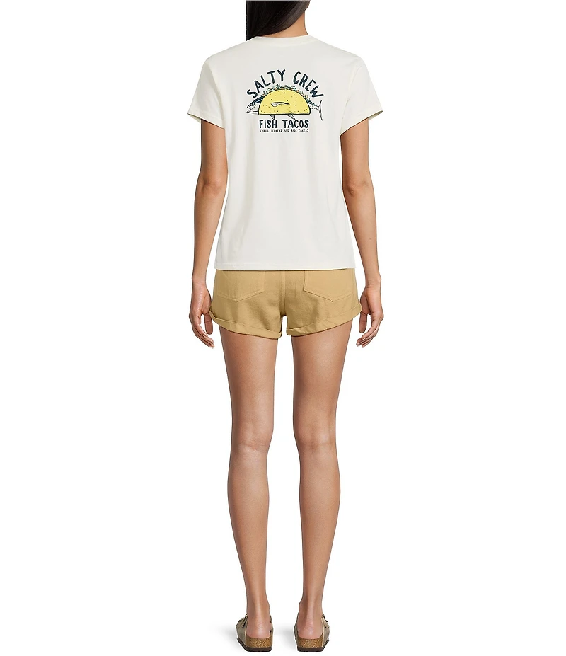 Salty Crew Baja Fresh Short Sleeve Modern Body Skimming T-Shirt