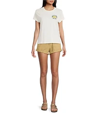 Salty Crew Baja Fresh Short Sleeve Modern Body Skimming T-Shirt
