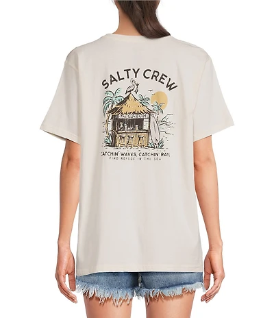 Salty Crew Beach Hut Short Sleeve T-Shirt