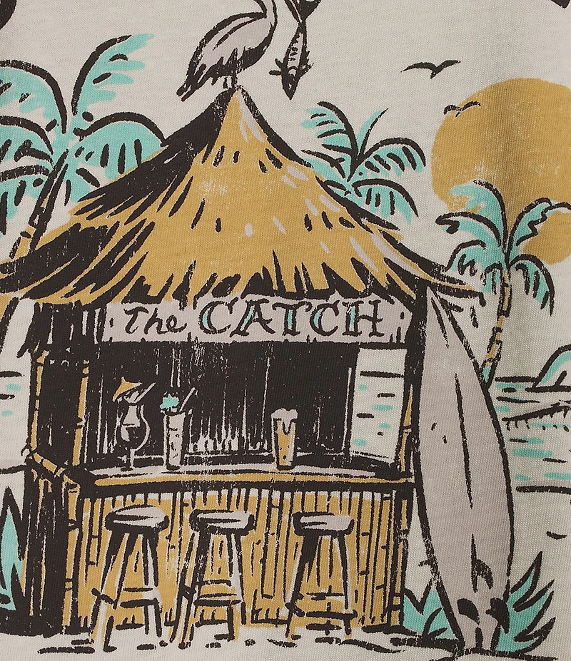 Salty Crew Beach Hut Short Sleeve T-Shirt