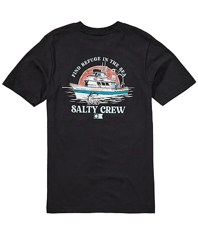 Salty Crew Big Boys Day Charter Boys Short Sleeve T-Shirt
