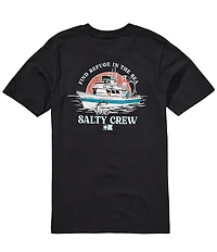 Salty Crew Big Boys Day Charter Boys Short Sleeve T-Shirt
