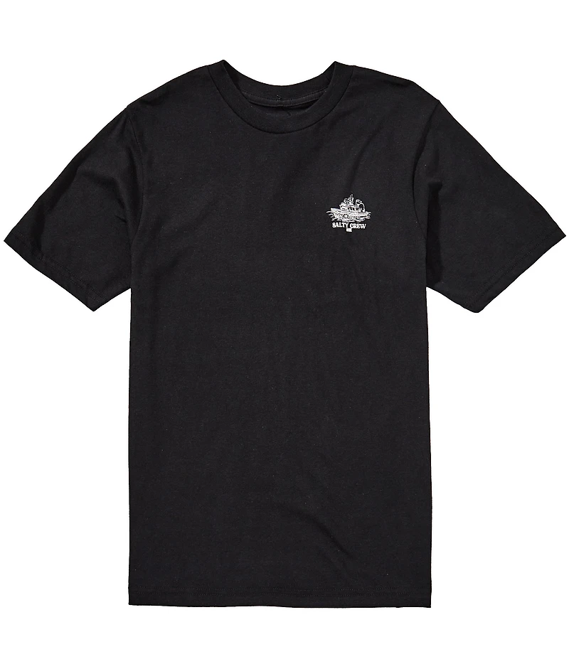 Salty Crew Big Boys Day Charter Boys Short Sleeve T-Shirt