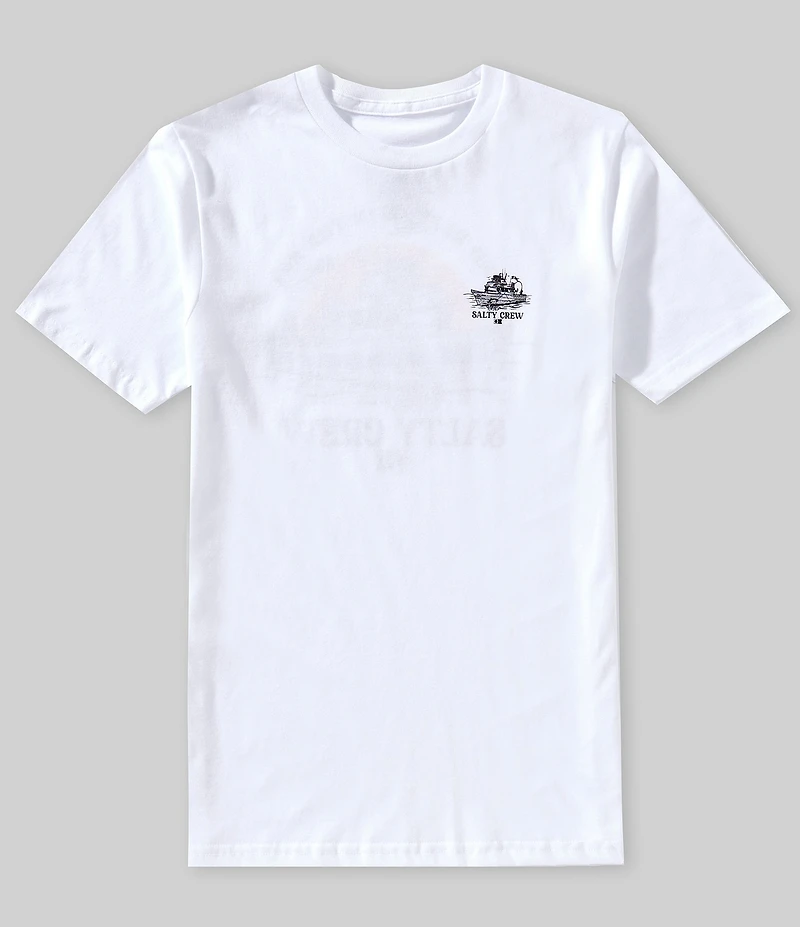 Salty Crew Big Boys Day Charter Boys Short Sleeve T-Shirt