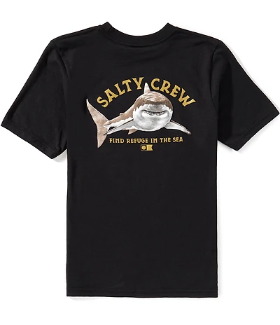 Salty Crew Big Boys Short Sleeve Lurking Graphic T-Shirt