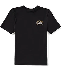 Salty Crew Big Boys Short Sleeve Lurking Graphic T-Shirt