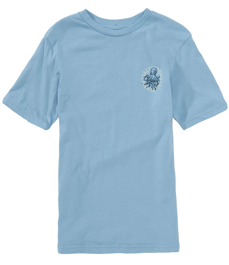 Salty Crew Big Boys Short Sleeve Tentacles Graphic T-Shirt