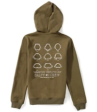 Salty Crew Big Boys Long Sleeve Jawbone Boys Fleece Hoodie