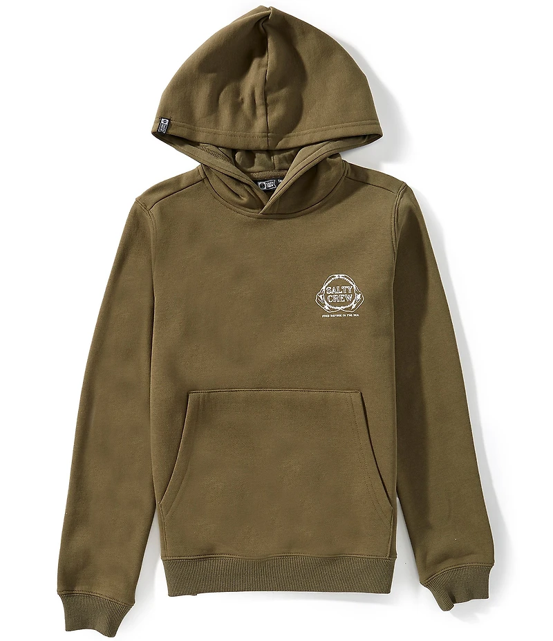 Salty Crew Big Boys Long Sleeve Jawbone Boys Fleece Hoodie