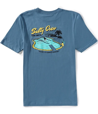 Salty Crew Big Boys Short Sleeve Surf Motel T-Shirt