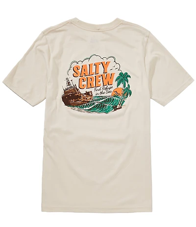 Salty Crew Big Boys Short Sleeve Shipwrecks T-Shirt