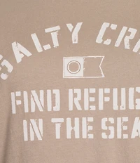 Salty Crew Boat Shop Short Sleeve Cropped T-Shirt