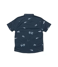 Salty Crew Breezer Printed Short Sleeve Woven Shirt