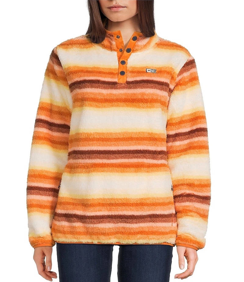 Salty Crew Calm Seas Long Sleeve Striped Pullover