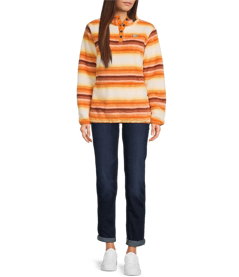 Salty Crew Calm Seas Long Sleeve Striped Pullover