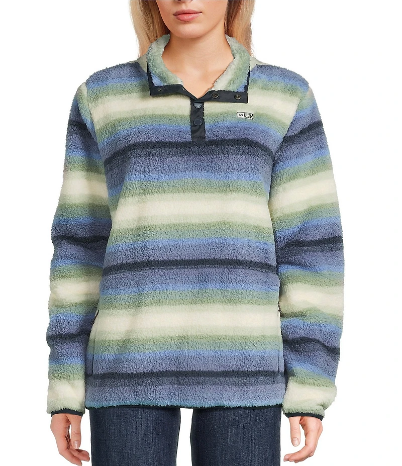 Salty Crew Calm Seas Long Sleeve Striped Pullover