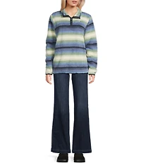 Salty Crew Calm Seas Long Sleeve Striped Pullover