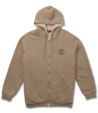 Salty Crew Coastal Long-Sleeve Fleece Hooded Jacket