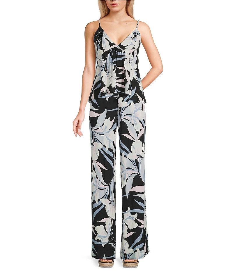 Salty Crew Coordinating Bloomed Sleeveless Babydoll Camisole