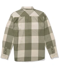 Salty Crew Daybreak Long Sleeve Layered Plaid Flannel Shirt