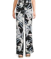 Salty Crew Dreamland Floral Print Wide Leg Beach Pants