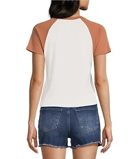 Salty Crew Drive To The Sea Raglan Sleeve T-Shirt