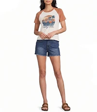 Salty Crew Drive To The Sea Raglan Sleeve T-Shirt