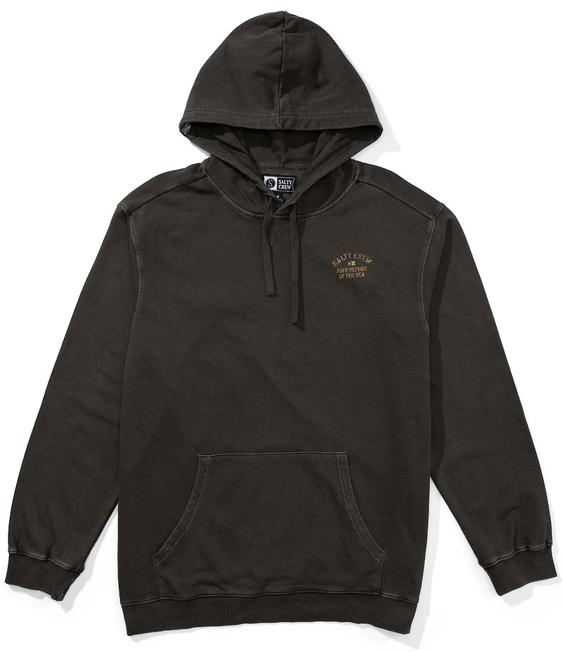 Salty Crew Even Keel Long Sleeve French Terry Fleece Hoodie