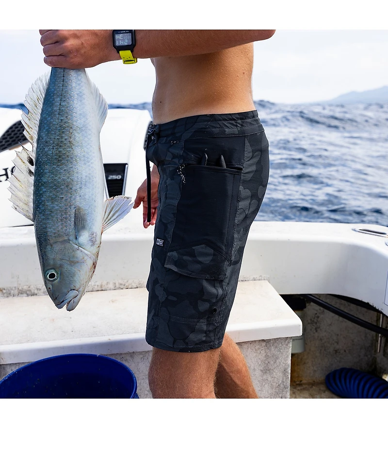 Salty Crew Flagship 19#double; Outseam Boatshorts