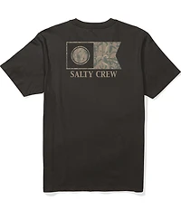Salty Crew Flagship Camo Graphic Short Sleeve T-Shirt