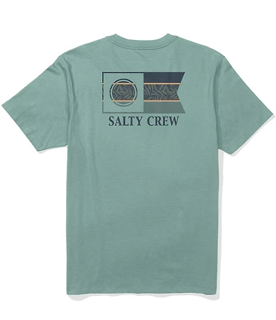Salty Crew Flagship Logo Short Sleeve T-Shirt