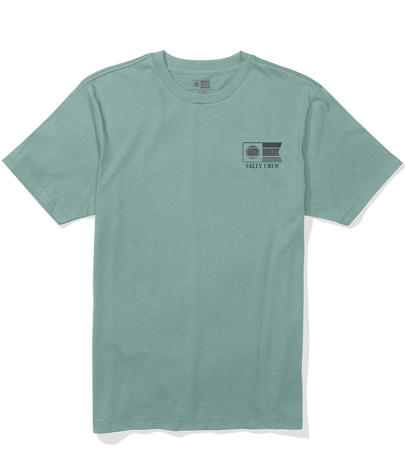 Salty Crew Flagship Logo Short Sleeve T-Shirt