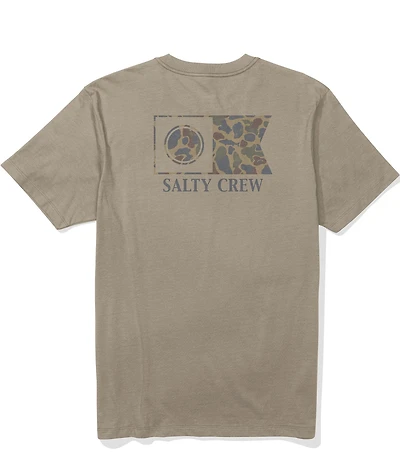 Salty Crew Flagship Logo Short Sleeve T-Shirt