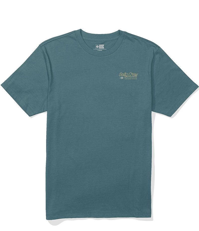 Salty Crew Fluid Logo Short Sleeve T-Shirt