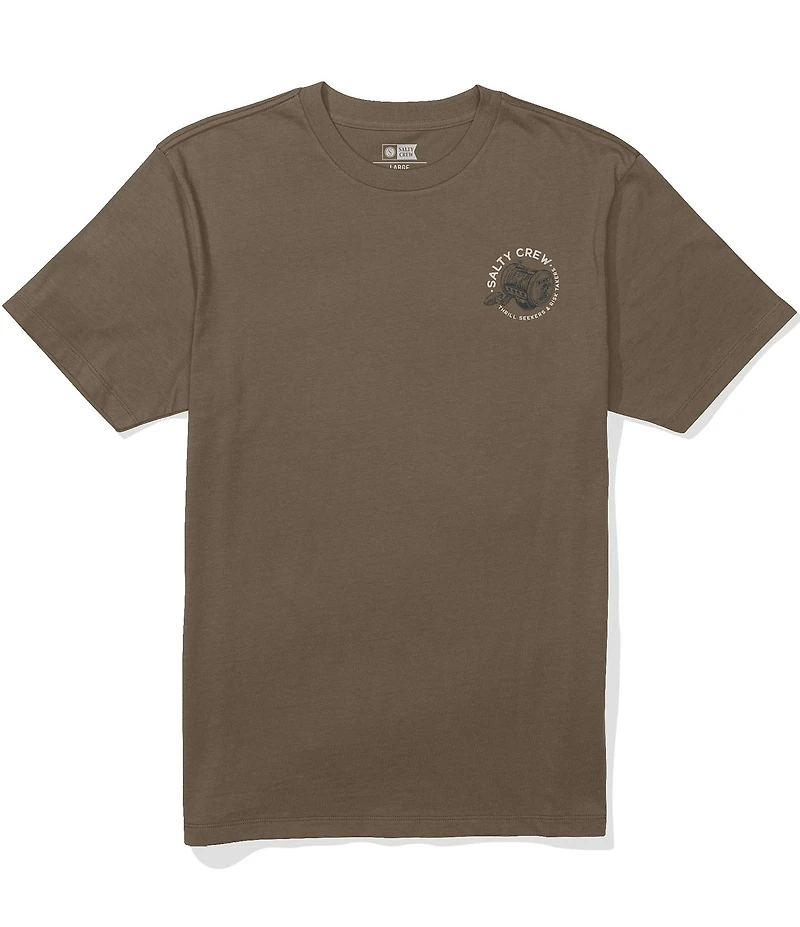 Salty Crew Jimmy Reel Good Graphic Short Sleeve T-Shirt