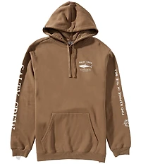 Salty Crew Long Sleeve Bruce Fleece Graphic Hoodie