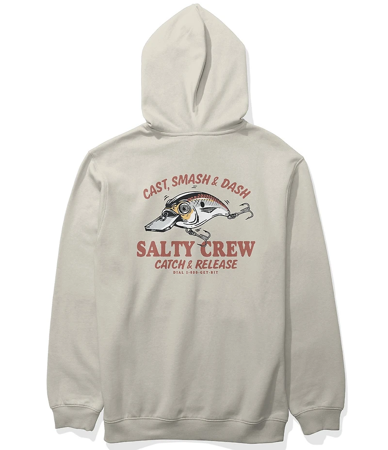 Salty Crew Long Sleeve Cast Life Po Fleece Pullover