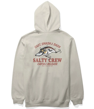 Salty Crew Long Sleeve Cast Life Po Fleece Pullover