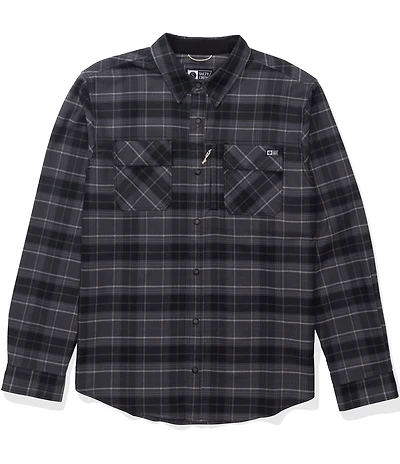Salty Crew Long Sleeve Fathom Yarn Dyed Plaid Tech Flannel Woven Shirt